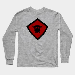 Samurai Rabbit Mogura Emblem Long Sleeve T-Shirt